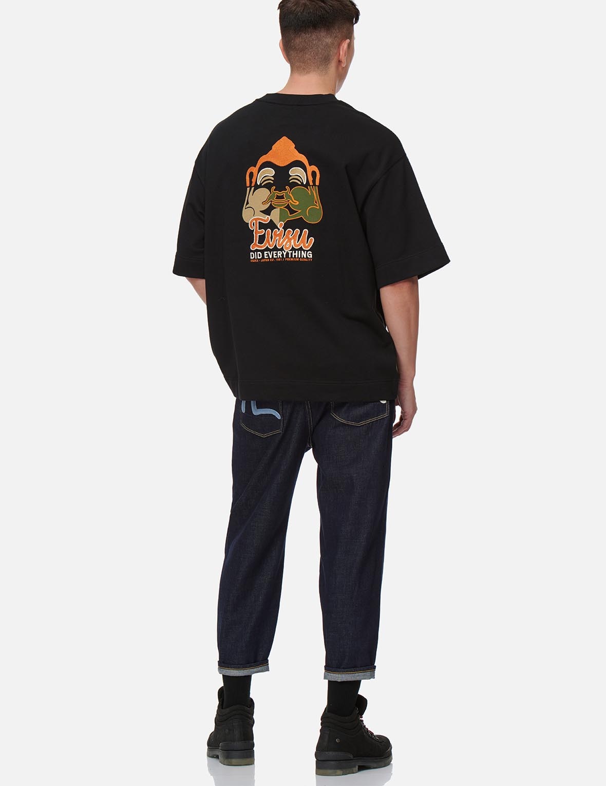 DECONSTRUCTED GODHEAD EMBROIDERED SWEATSHIRT - 5