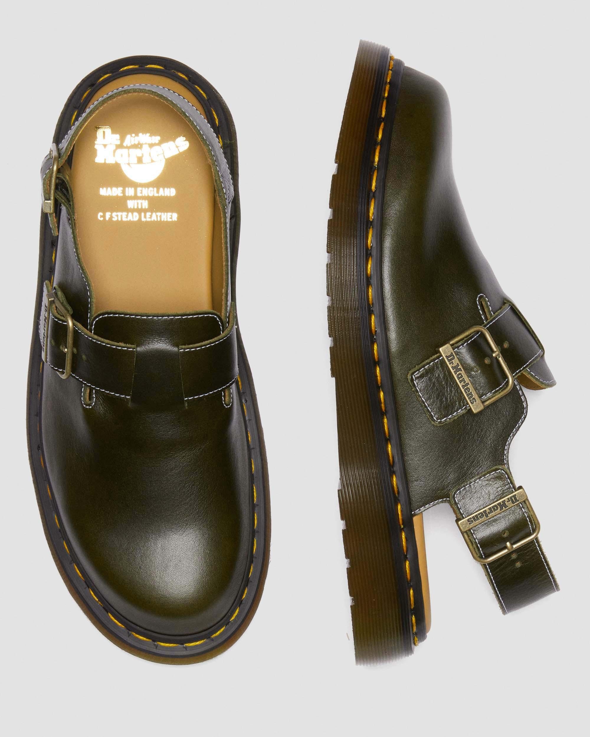 Jorge Made in England Classic Leather Slingback Mules - 2