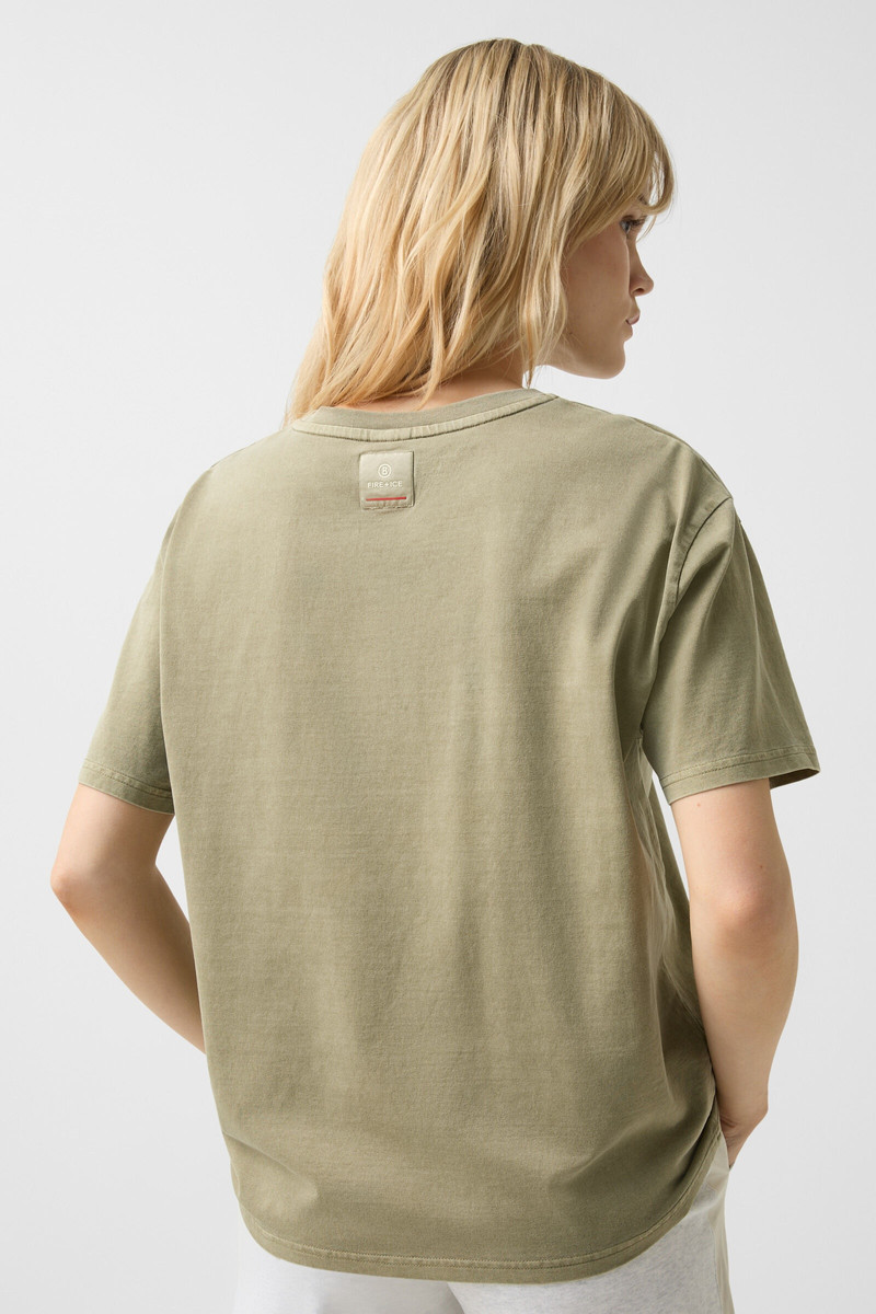 BOGNER T-shirt Cara in Khaki outlook