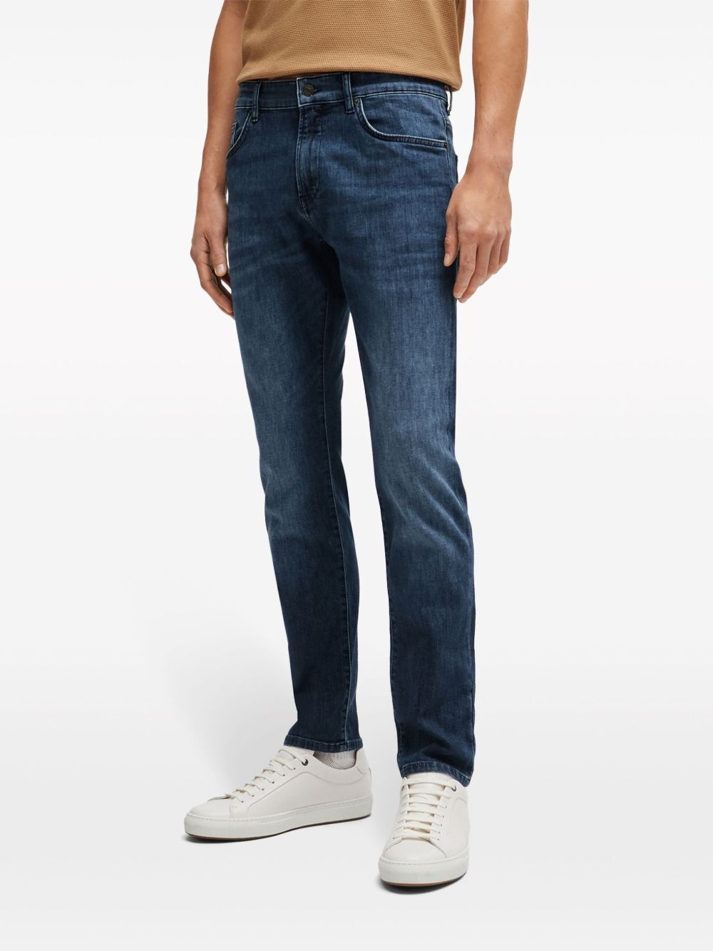 slim-fit cotton jeans - 3