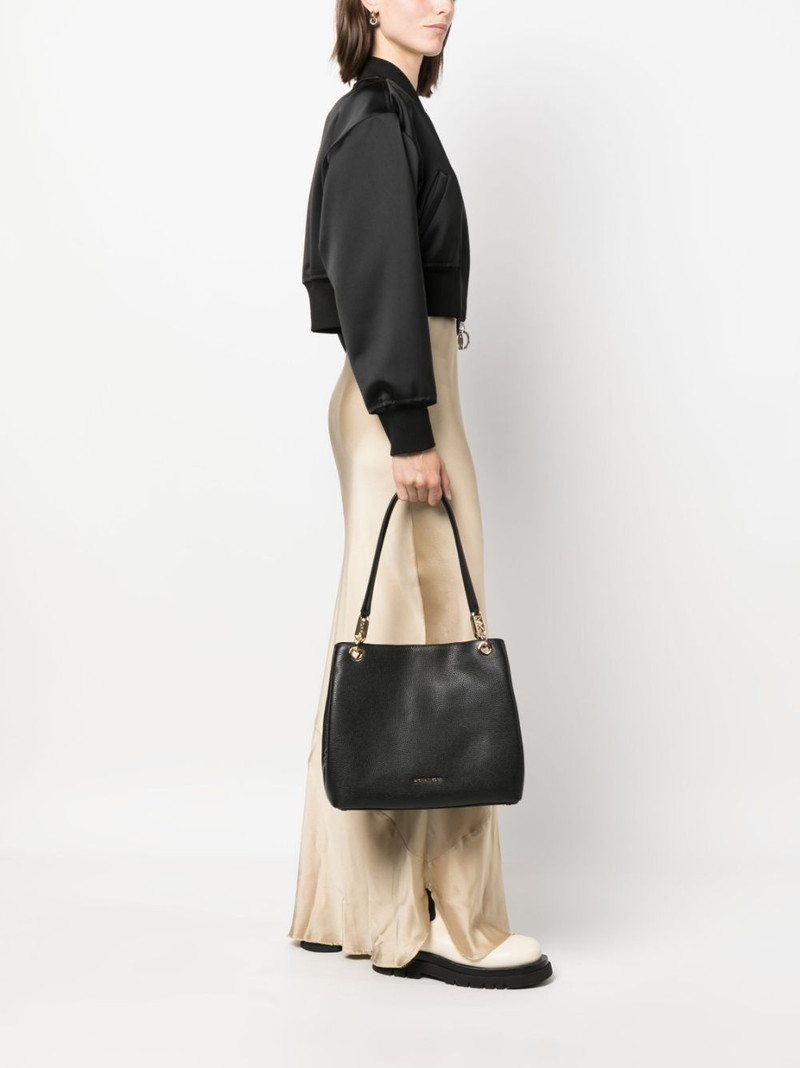 MICHAEL KORS Kensington logo-plaque leather tote bag outlook
