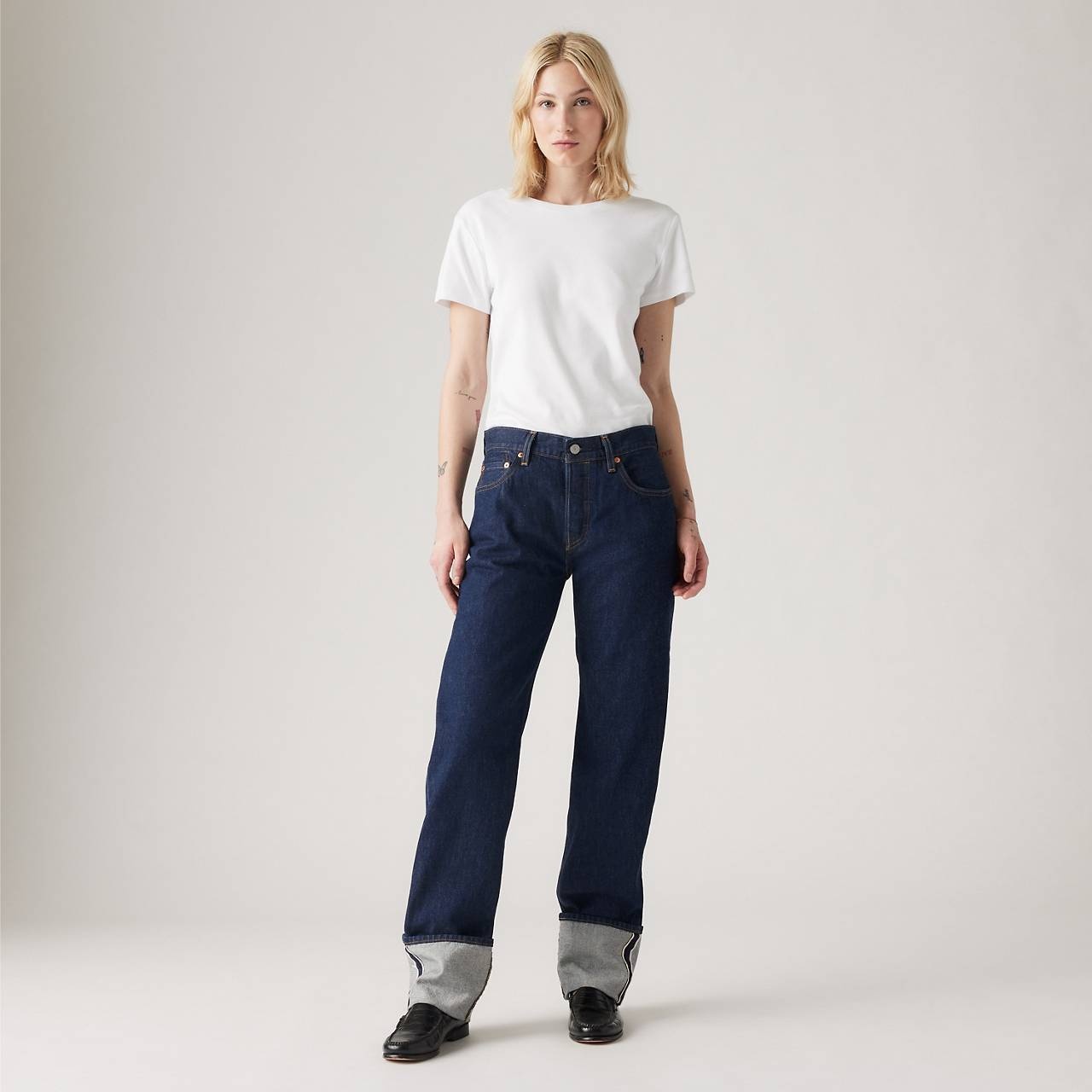 501® '90S CUFFED SELVEDGE WOMEN'S JEANS - 2