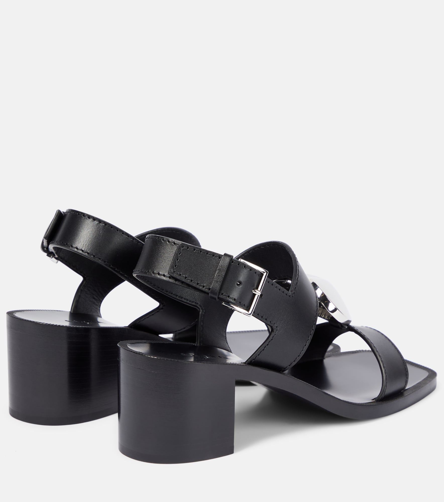 Le Cœur leather sandals - 3