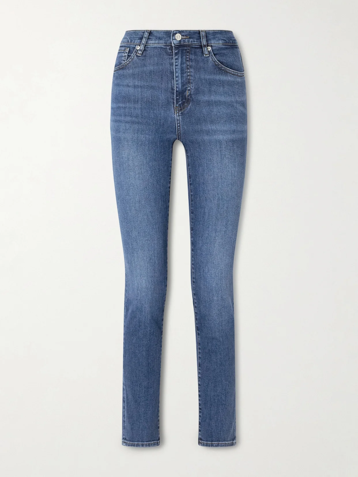 The Pencil High-rise Slim-leg Jeans - 1