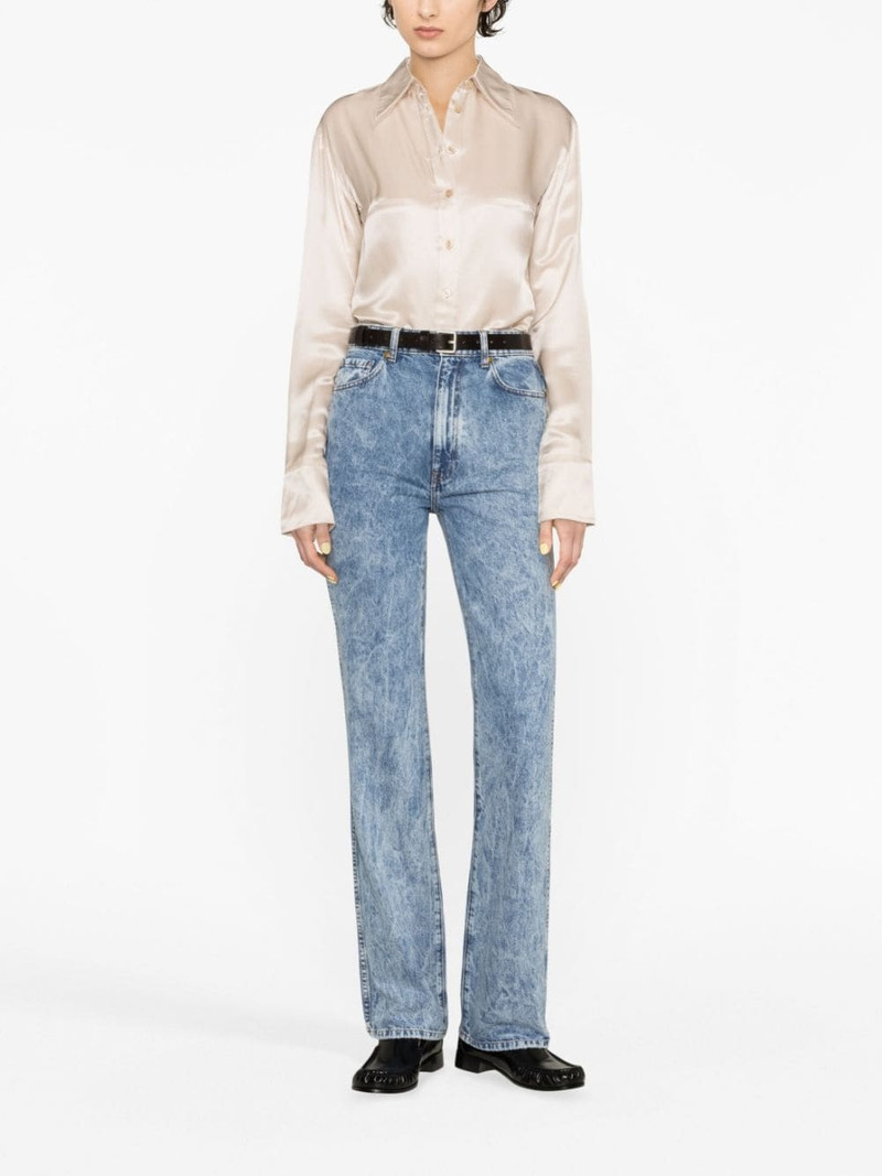 KHAITE The Danielle acid-wash jeans outlook