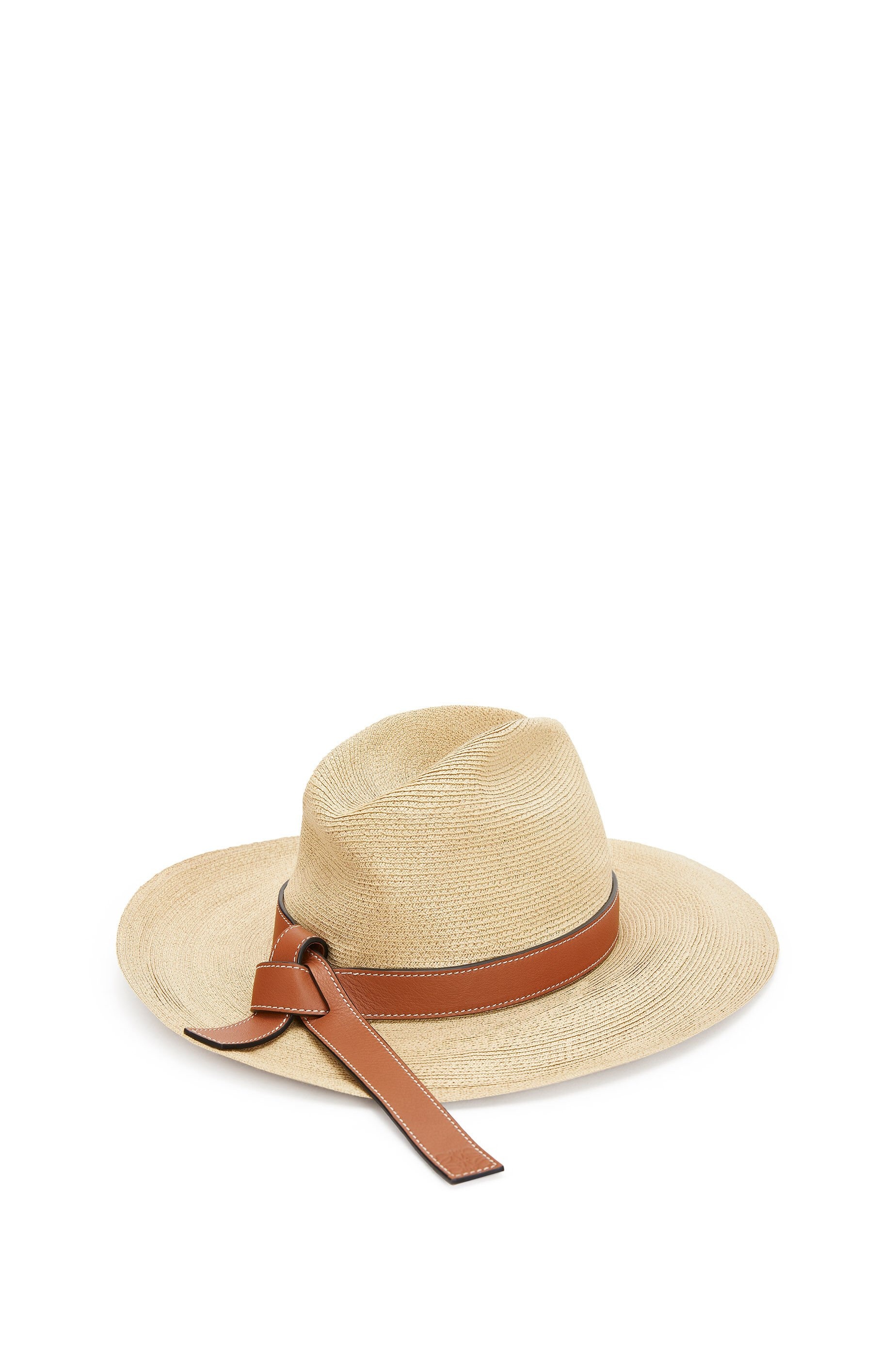 Panama hat in straw and calfskin - 3