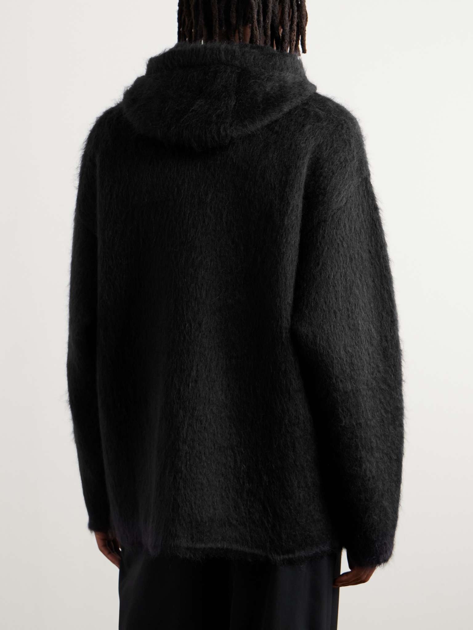 Mohair-Blend Hoodie - 3