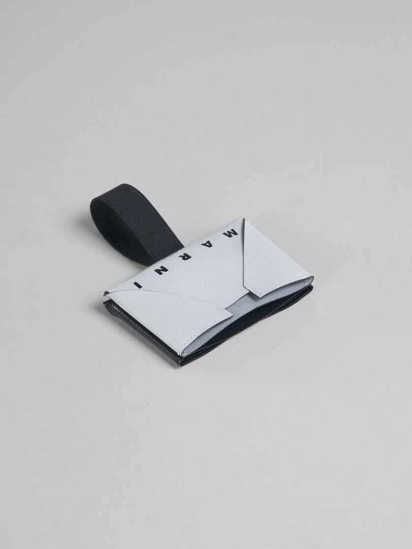 GREY AND BLACK ORIGAMI CARD CASE - 2