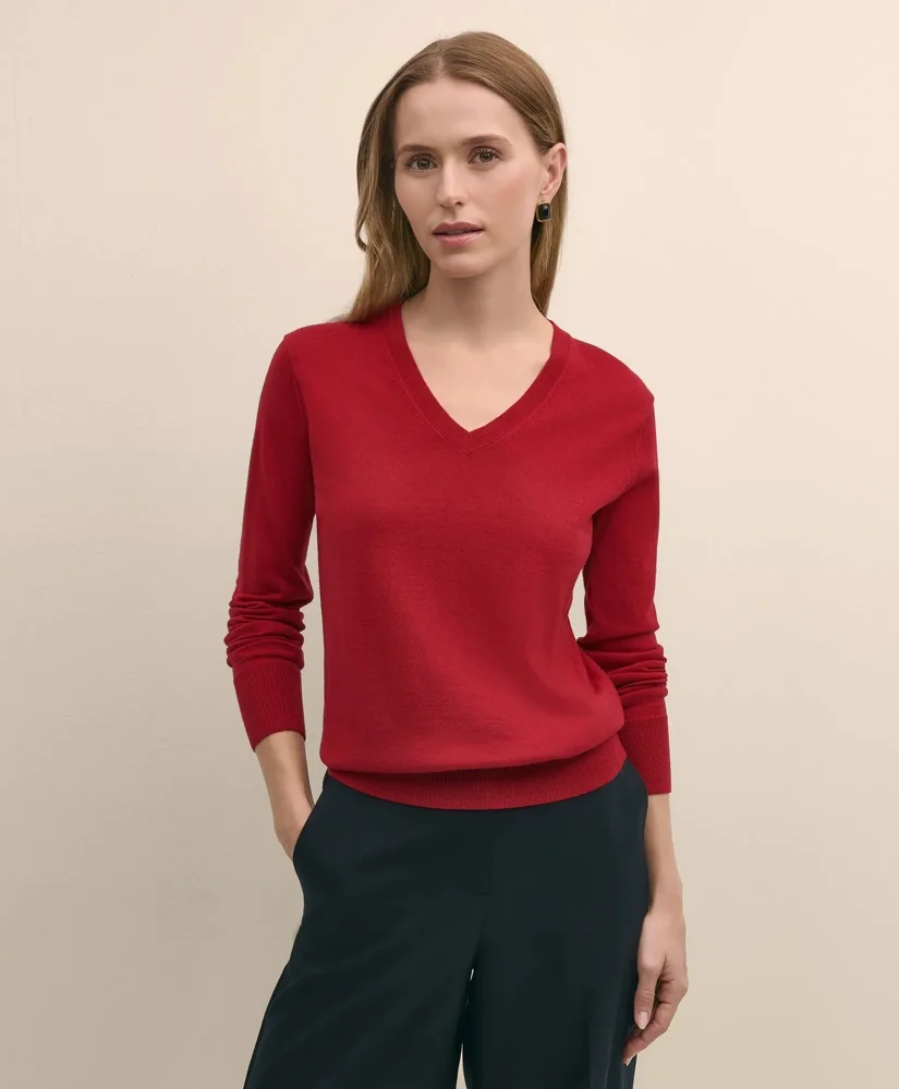 Ultimate Merino Wool V-Neck Sweater - 1