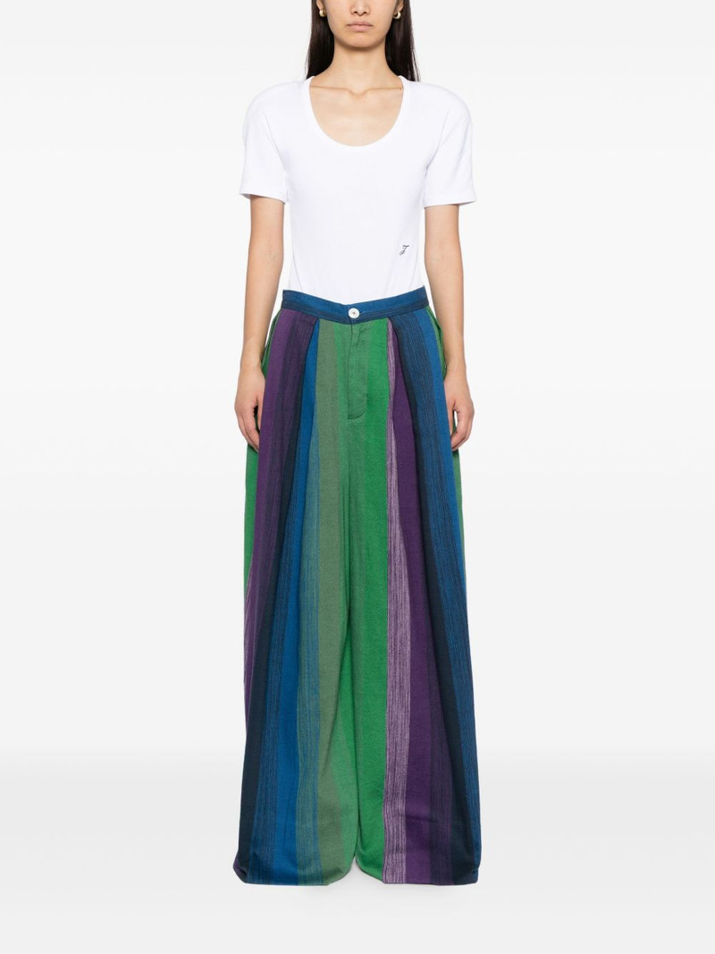 MARRAKSHI LIFE pleated-front trousers outlook