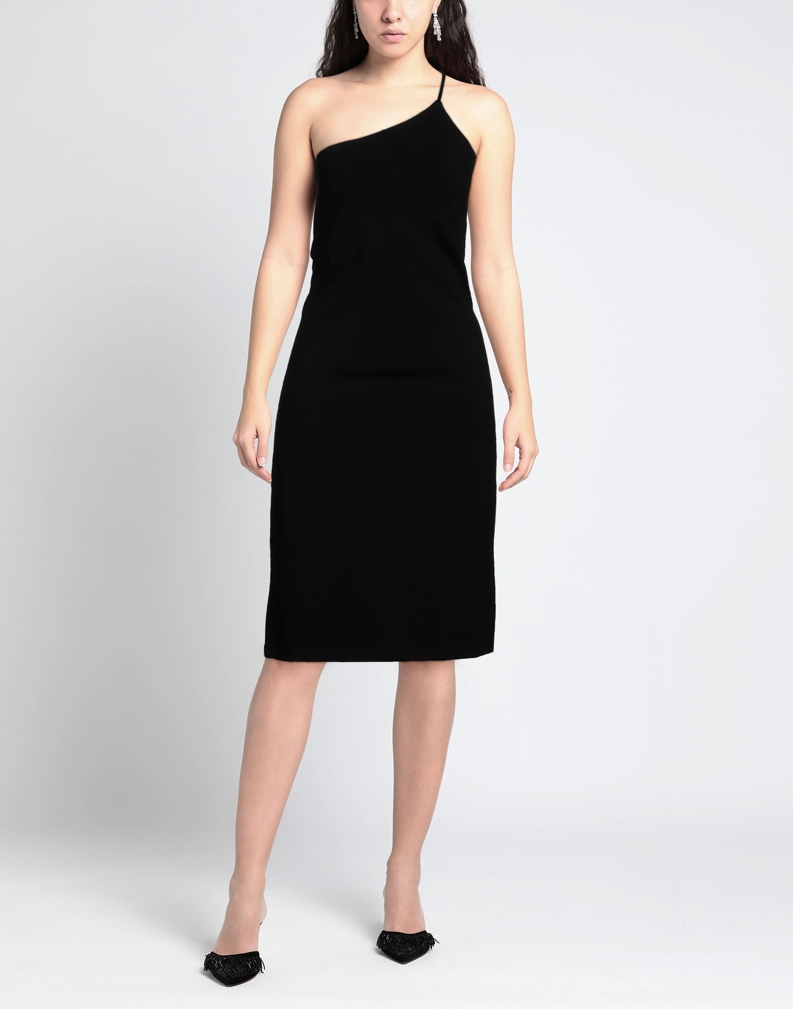 Black Women's Midi Dress - 2