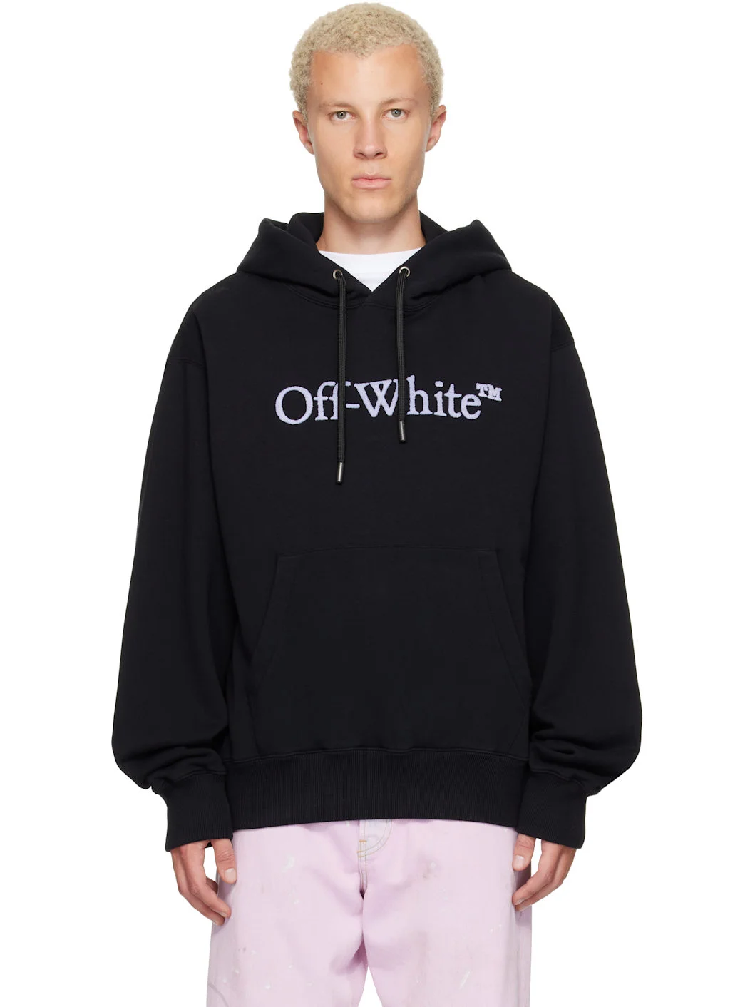 Black Big Bookish Regular Hoodie - 1