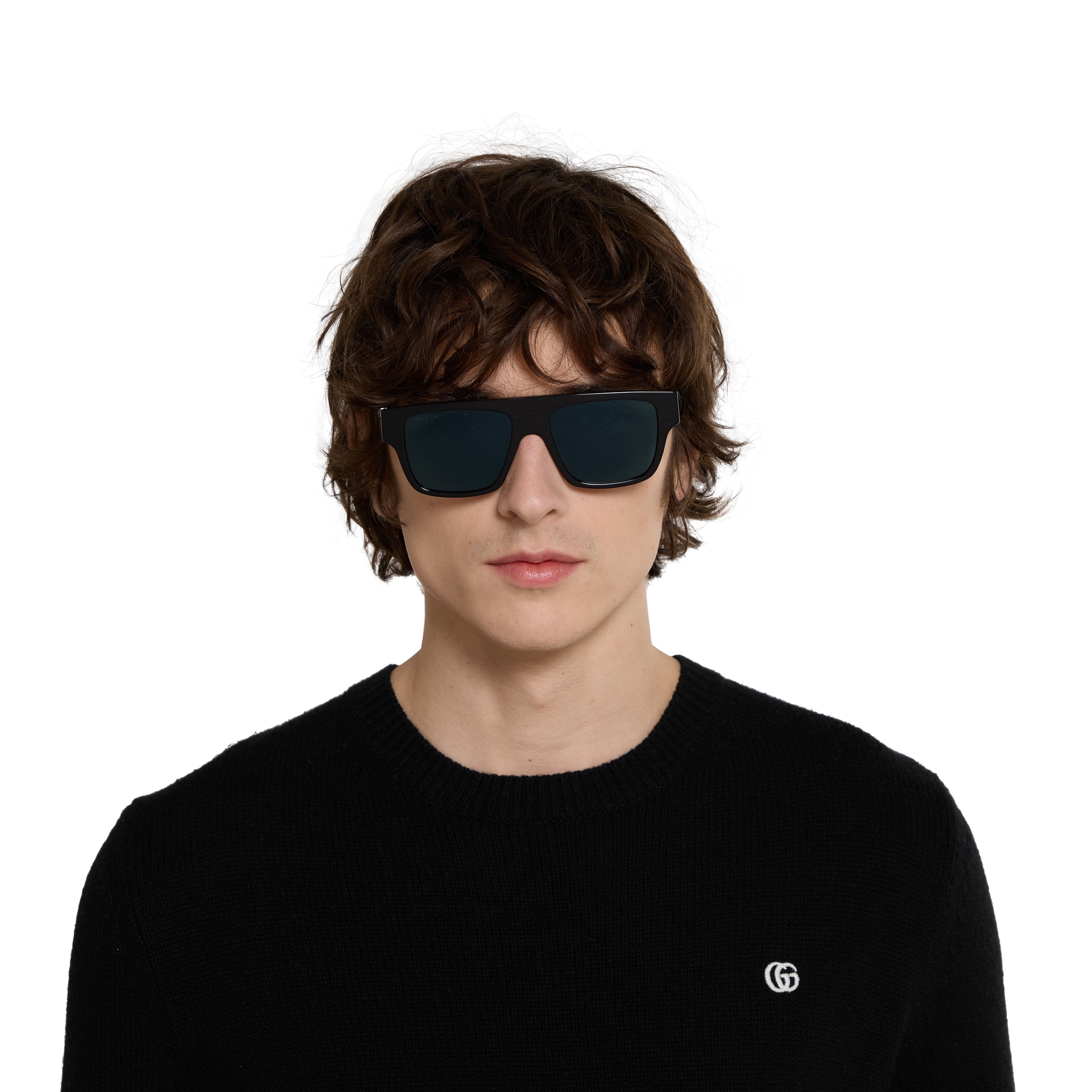 Rectangular frame sunglasses - 3