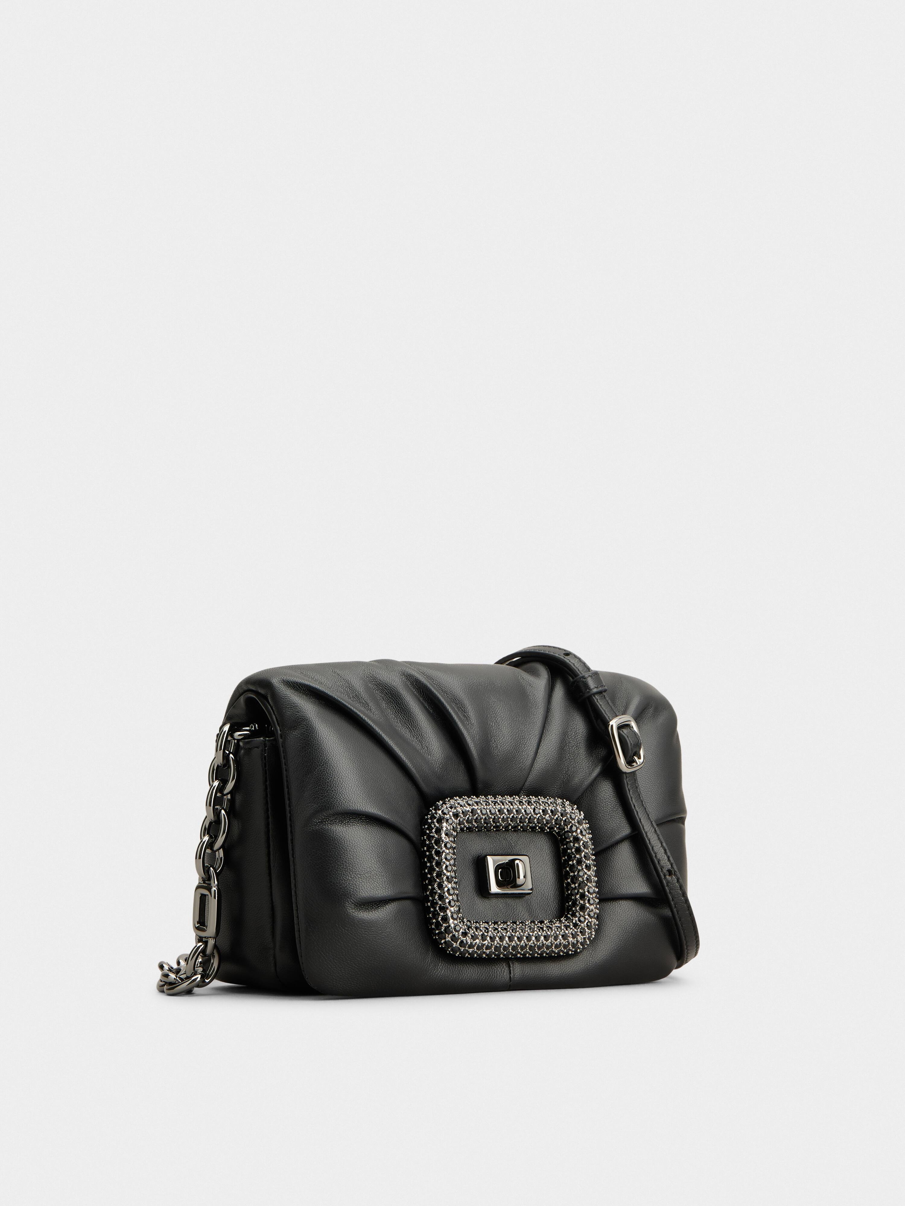 Viv' Choc Mini Bag in leather - 2