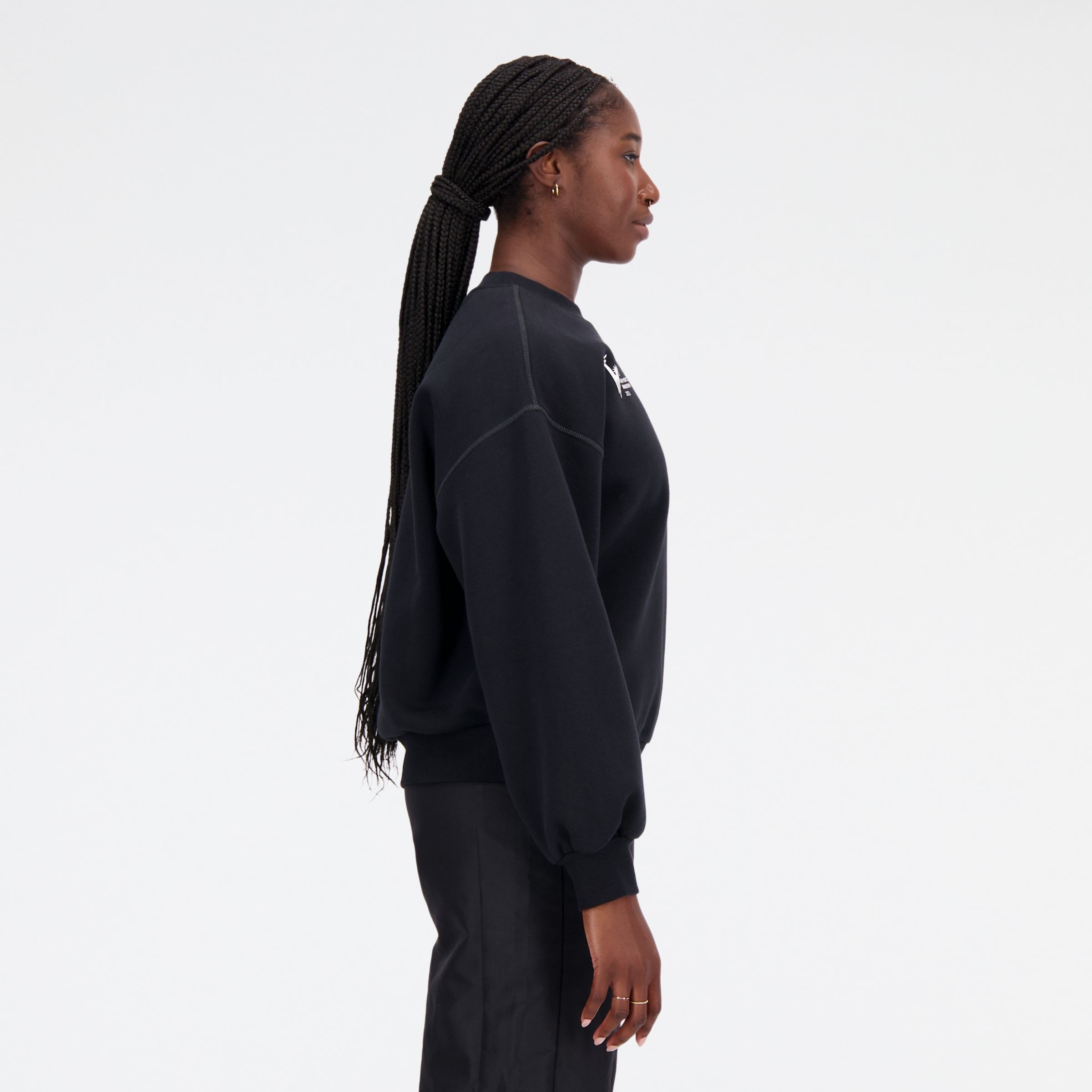 NYC Marathon Essentials Americana Brushed Back Fleece Crew - 2