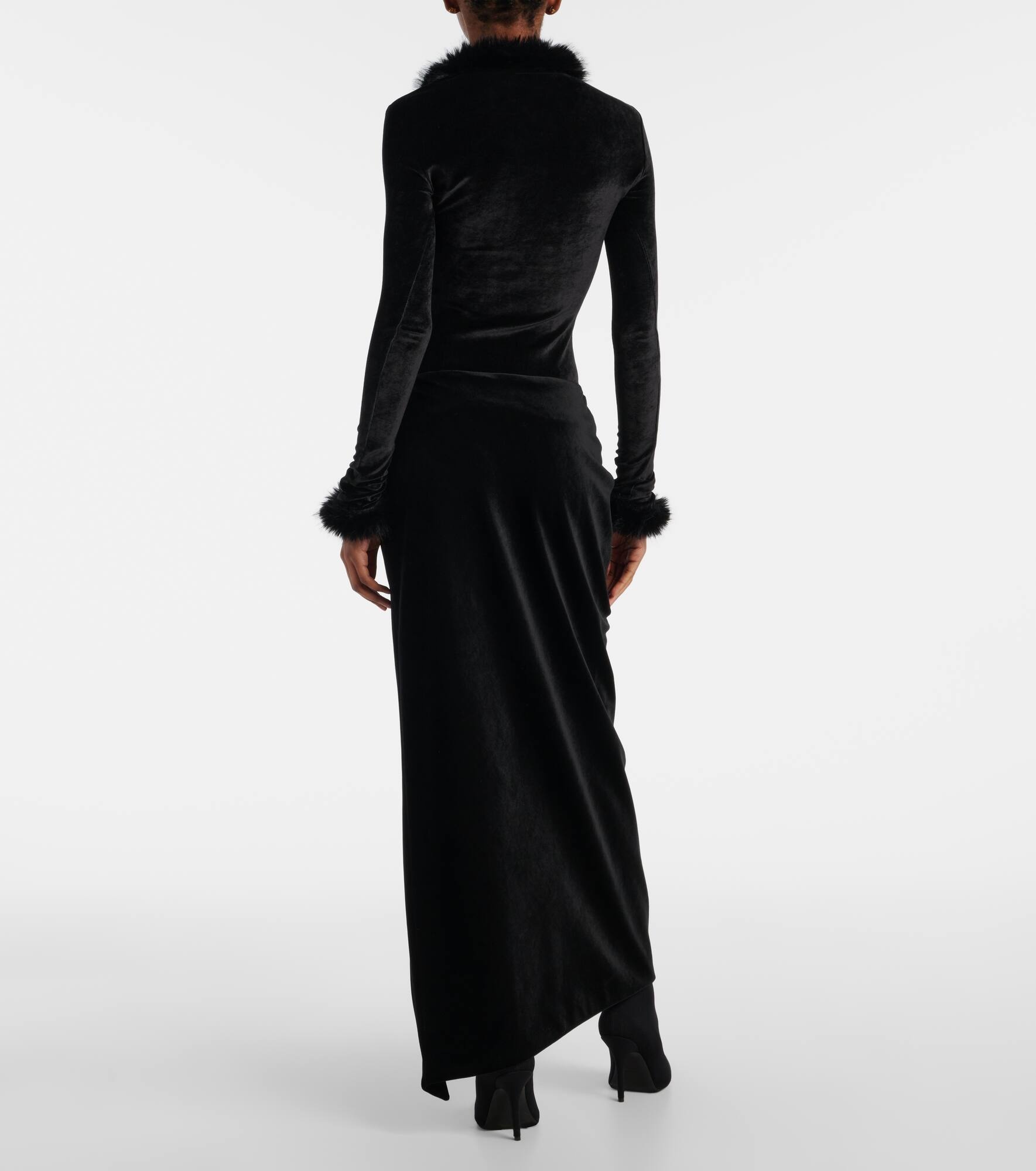 Jersey wrap skirt - 3