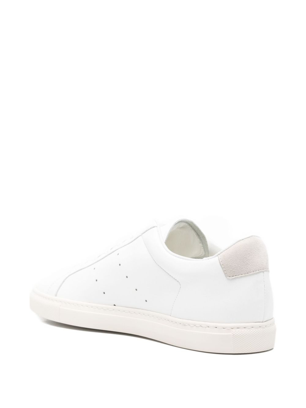 leather suede sneakers - 3