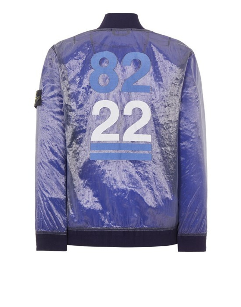 Stone Island 433Q2 PIATTINA_GARMENT DYED 82/22 ROYAL BLUE outlook