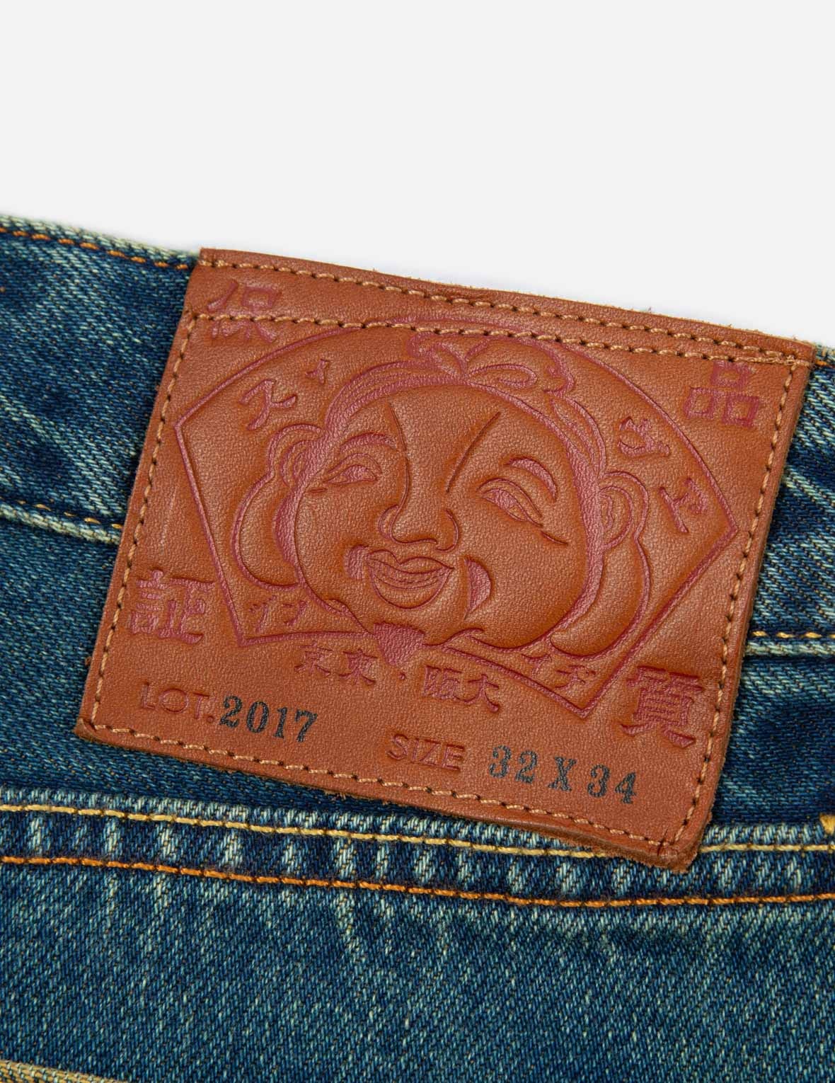 DECONSTRUCTION FABRIC BLOCKING DAICOCK CARROT-FIT DENIM JEANS #2017 - 9