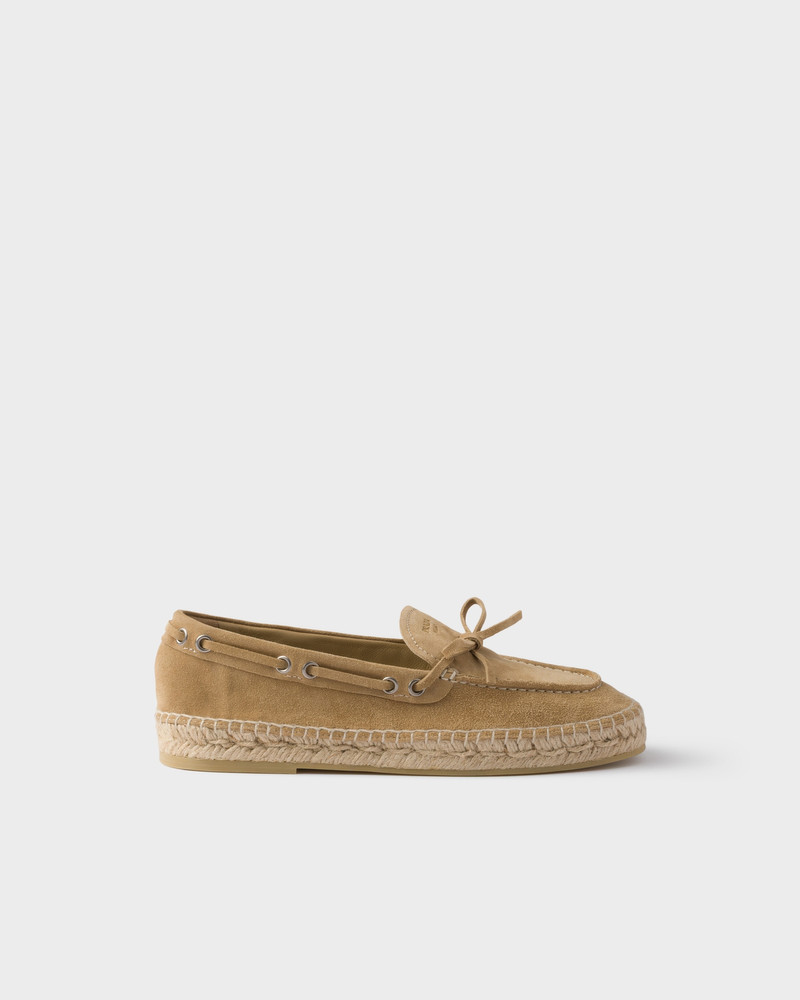 Prada Suede espadrilles outlook