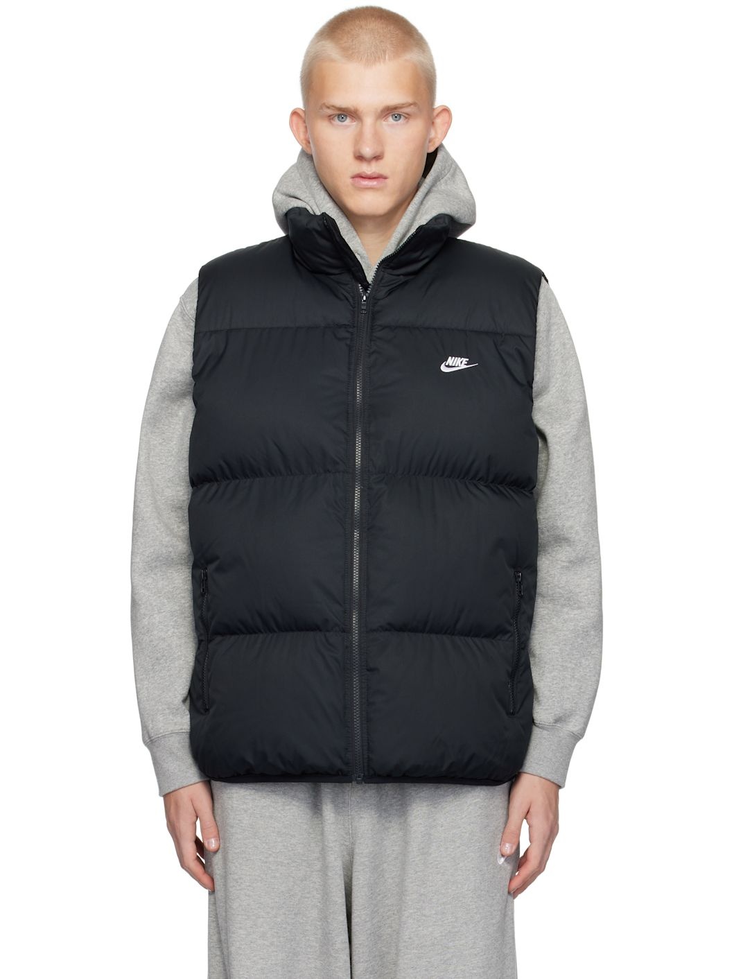 ジャケット・アウター NIKE TF CLUB VEST PRIMALOFT BLACK XXL Nike Sportswear Club PrimaLoft® Men's Water-Repellent Puffer