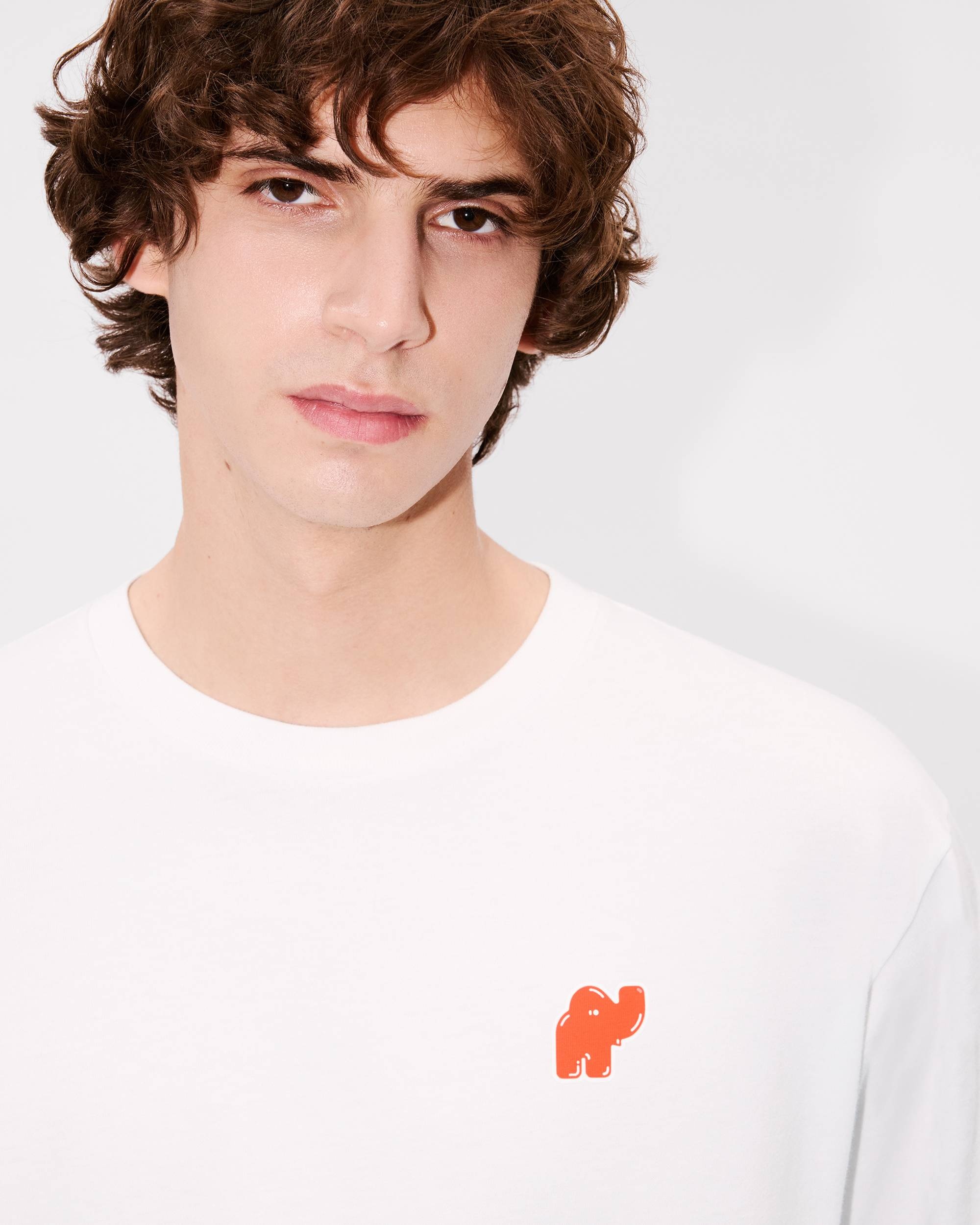 'KENZO Elephant Logo' oversized T-shirt in cotton - 6