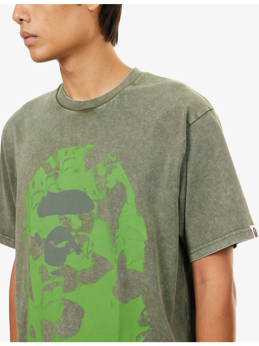 Ape Head Brand-Print Cotton-Jersey T-Shirt - 5