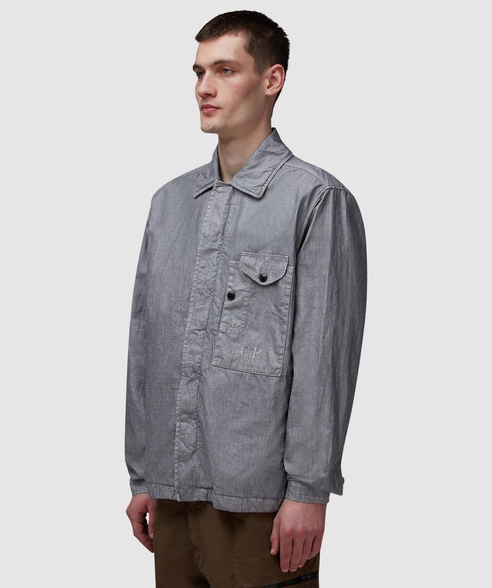 Lino wax overshirt - 2