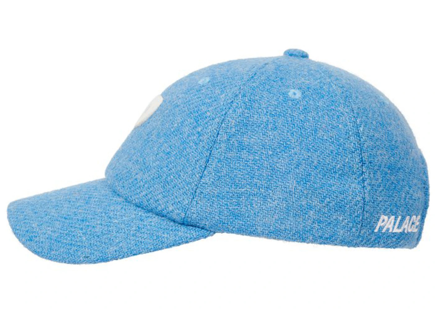 Palace Harris Tweed 6-Panel Light Blue - 2