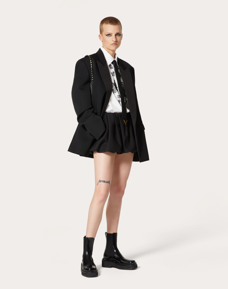 Valentino CREPE COUTURE MINI SKIRT outlook