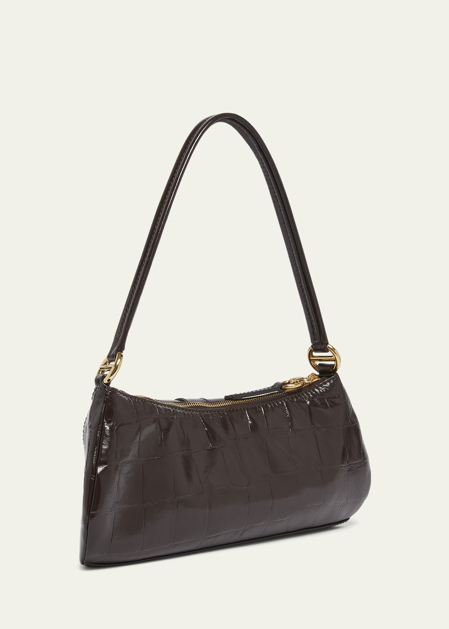 The 99 Shoulder Bag in Croc-Embossed Calfskin - 3