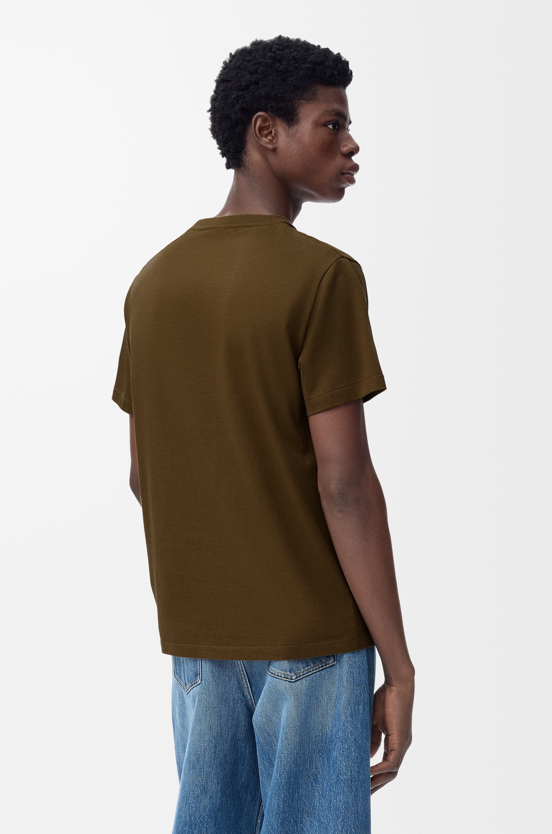 Regular fit T-shirt in cotton - 4