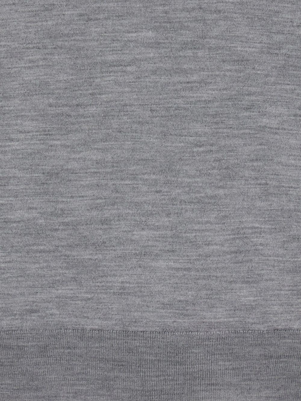 knitted crew-neck jumper - 3