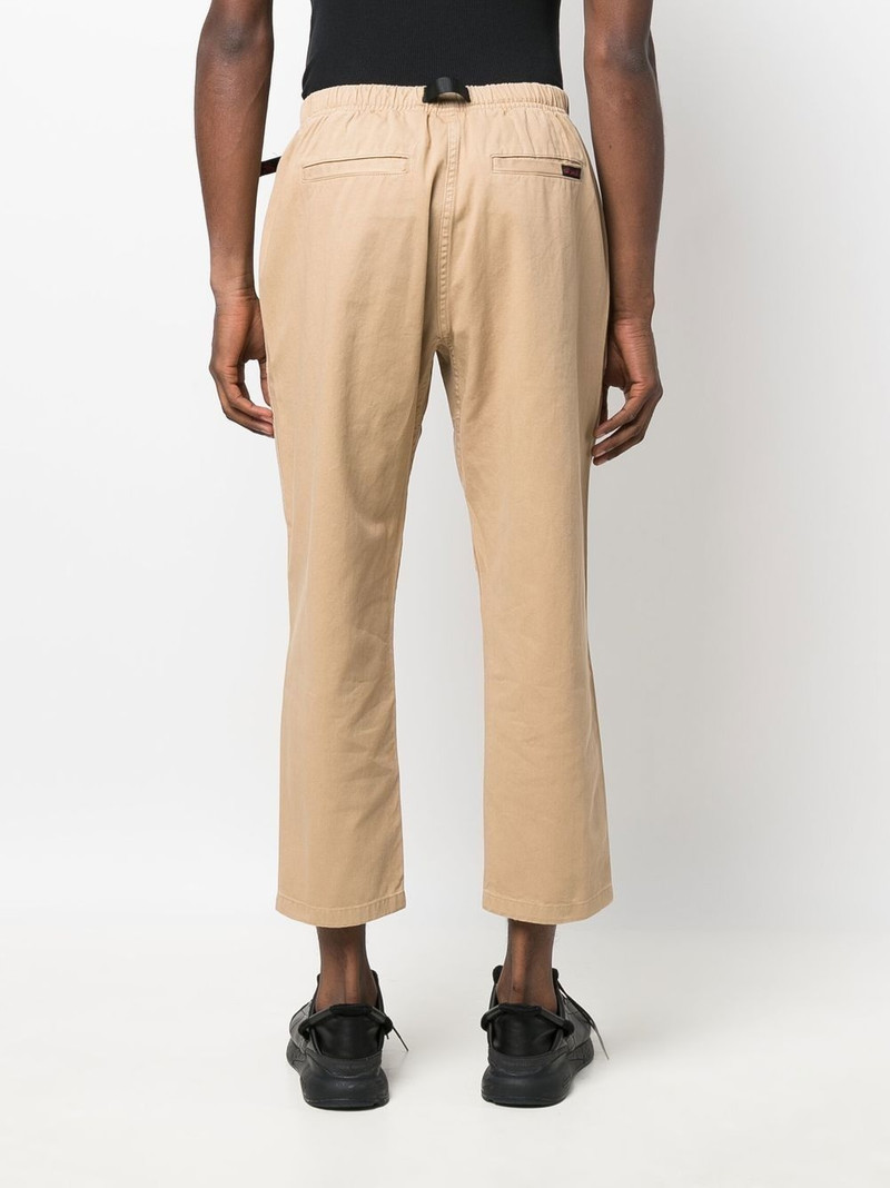 belted-waist cropped trousers 4
