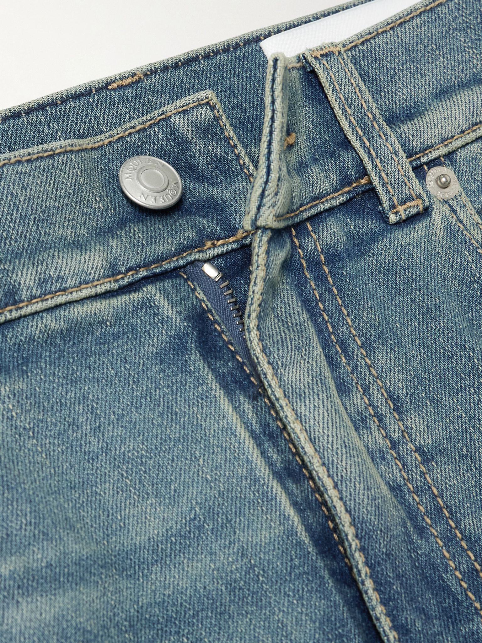 High-rise boot-cut jeans Blue - 5