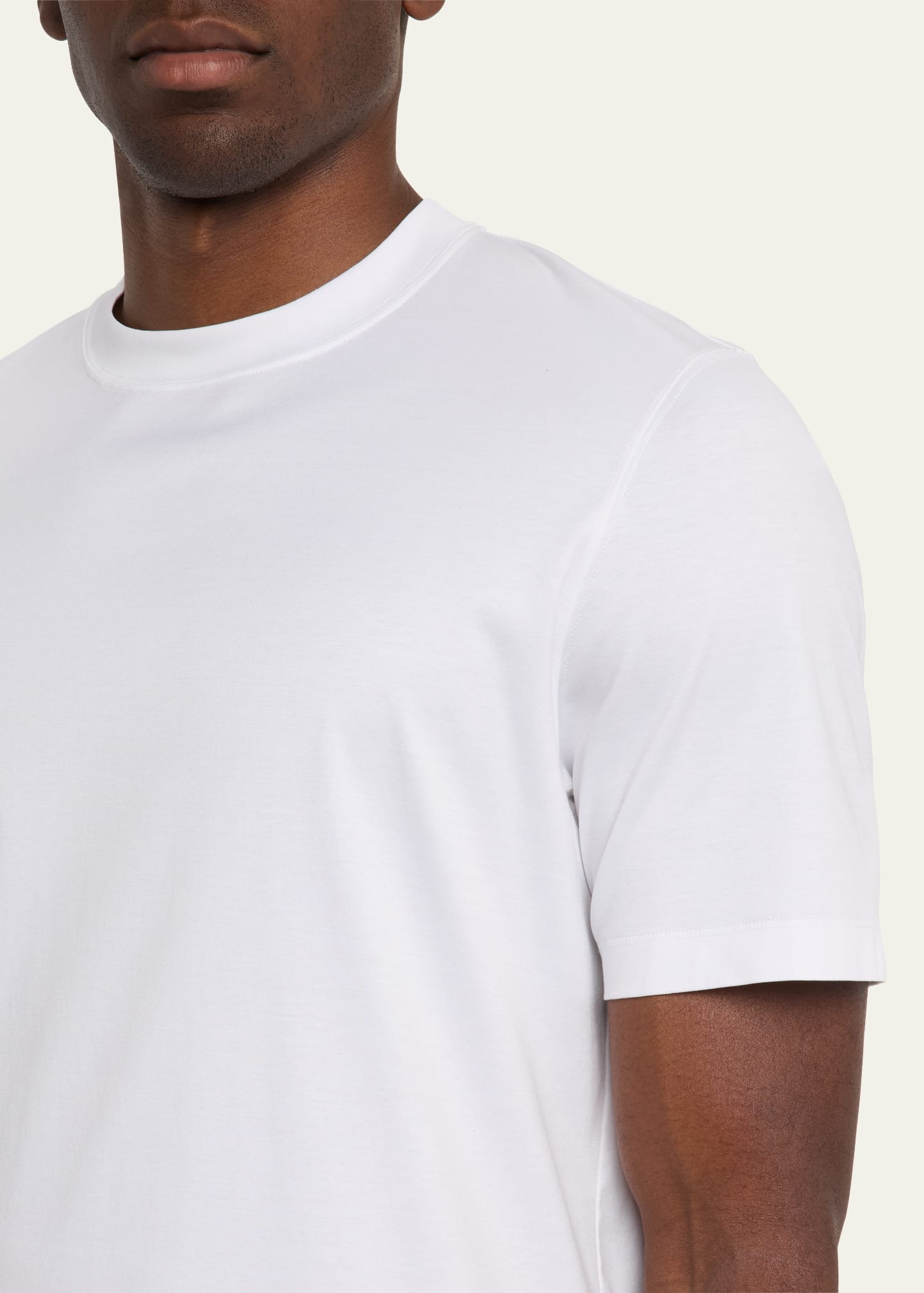 Men's Cotton Jersey Crewneck T-Shirt - 5