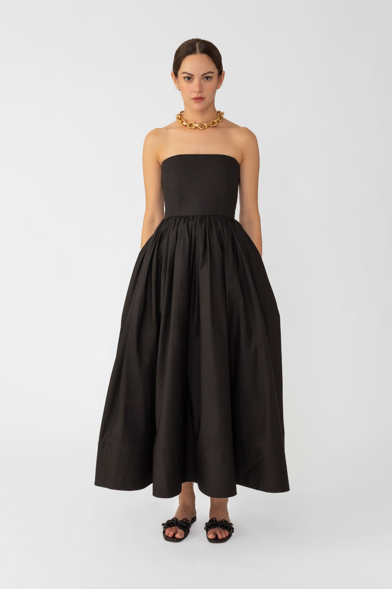 HARPER STRAPLESS DRESS - 1