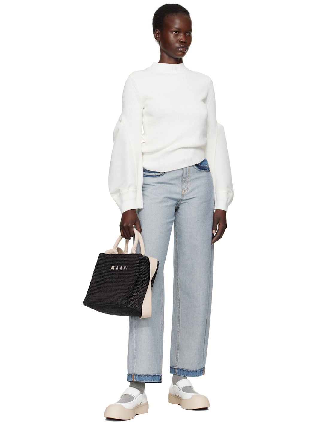 Indigo Inside-Out Carrot-Fit Jeans - 4