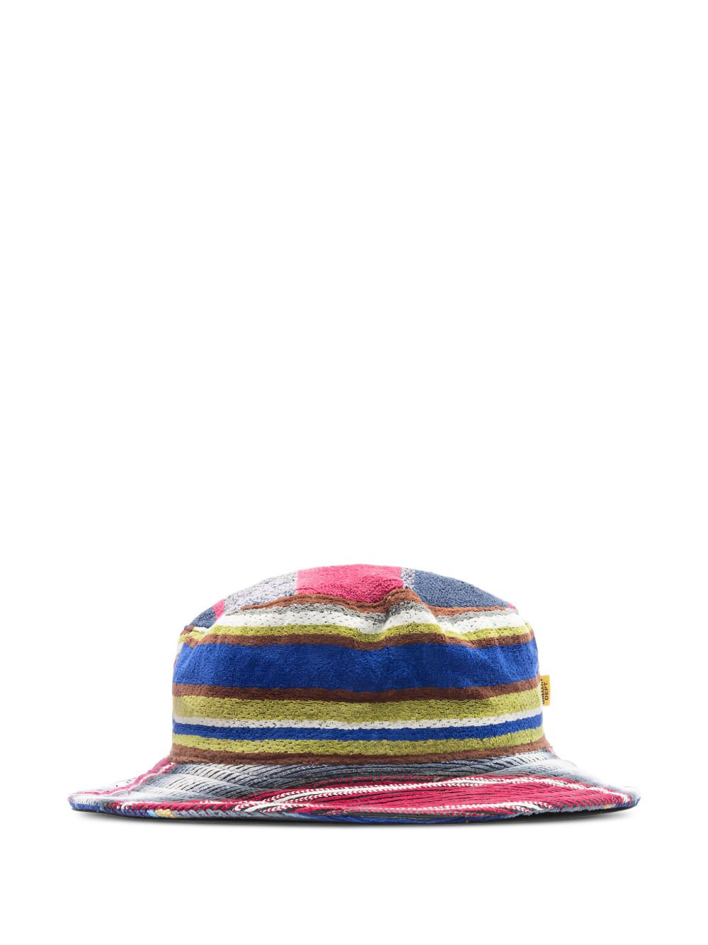 striped terry-cloth bucket hat - 2