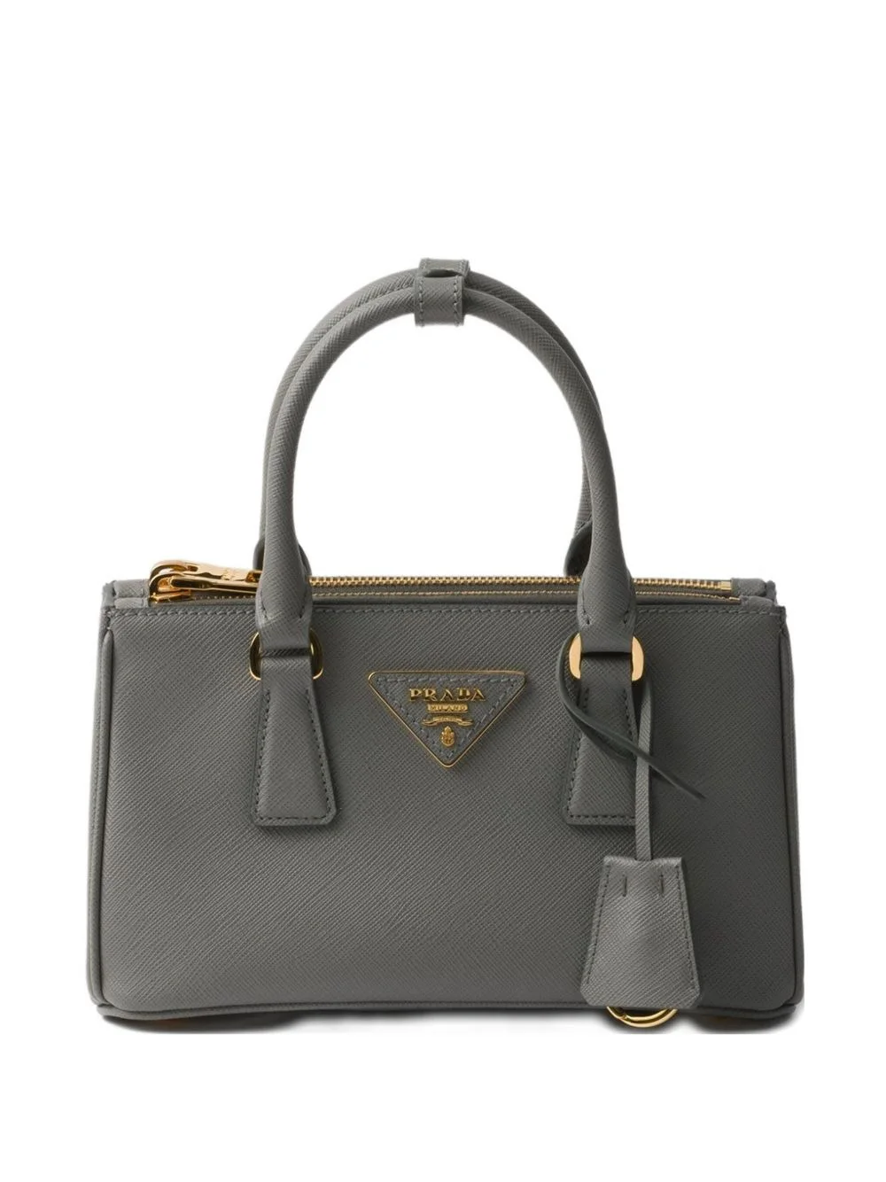 Galleria Saffiano-leather top-handle mini bag - 1