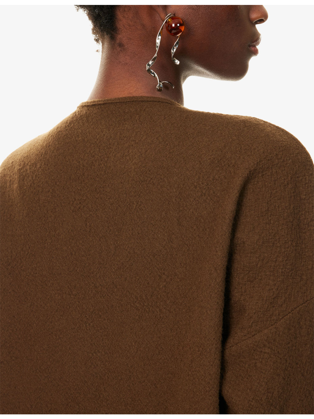 Tumble Asymmetric Wool Top - 6