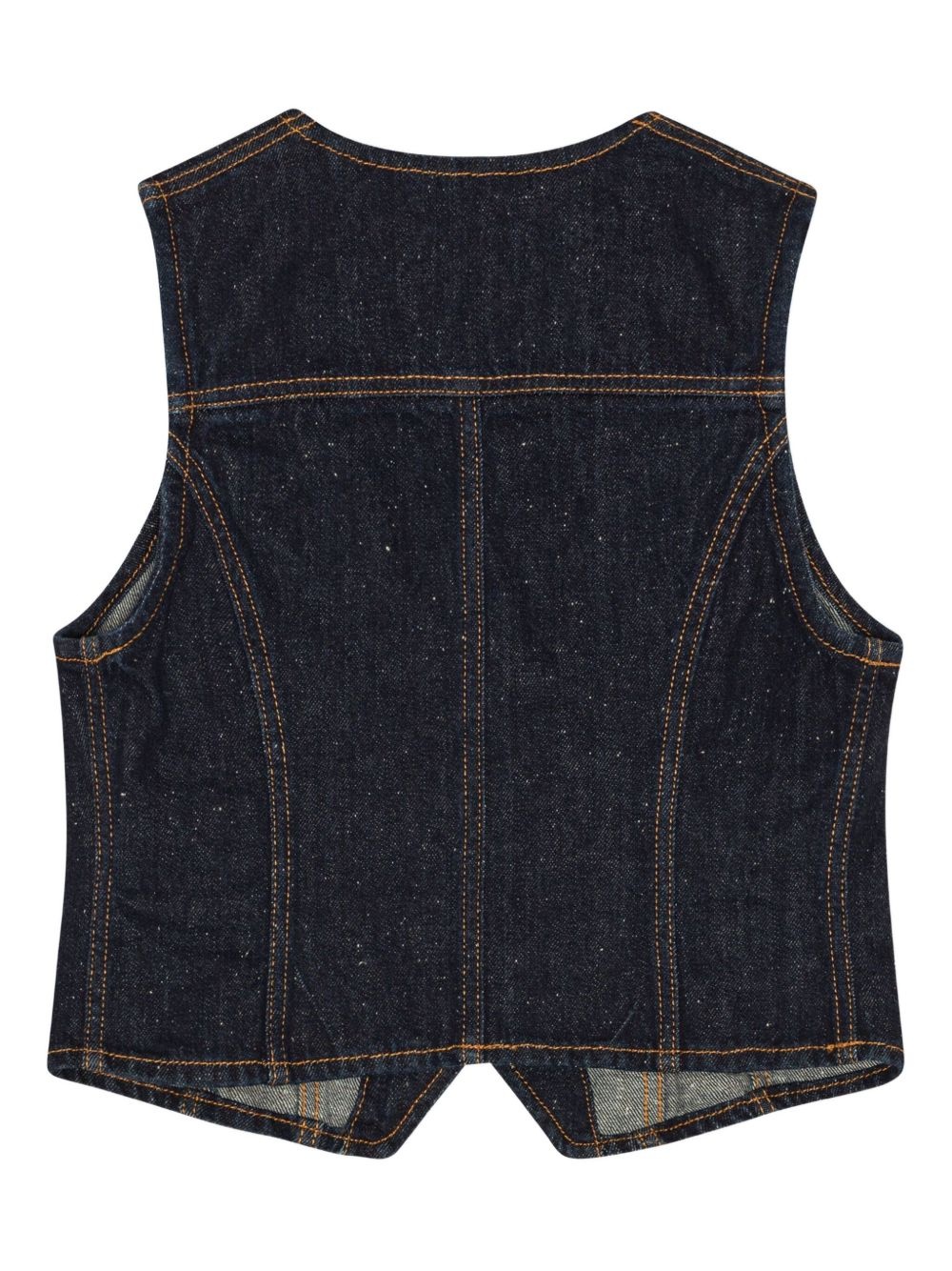 denim waistcoat - 6