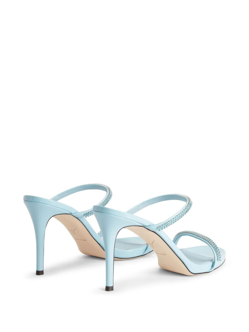 Iride Crystal 90mm sandals 3