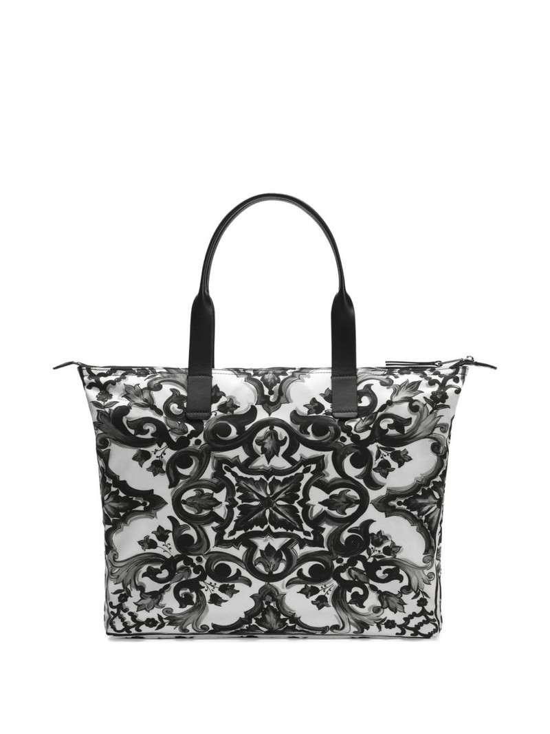 graphic-print tote bag 3