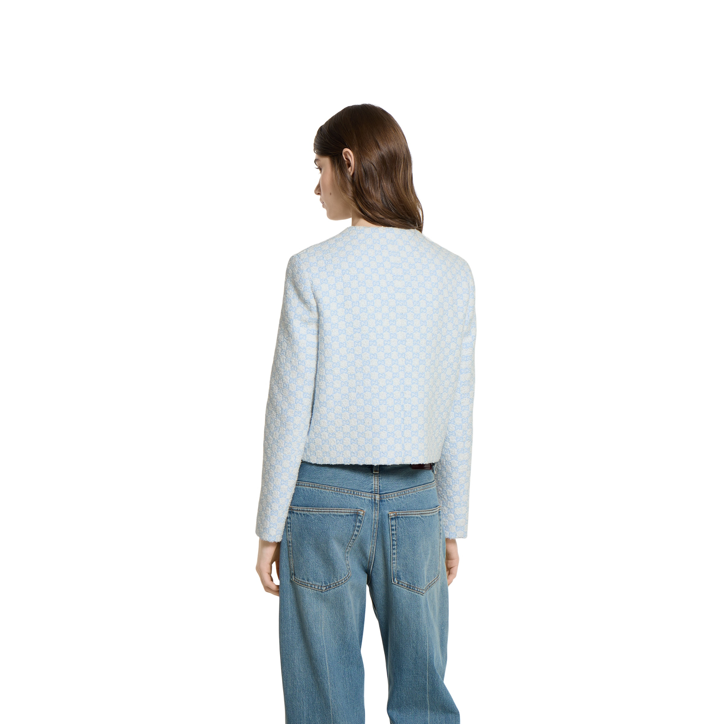 GG cotton bouclé jacket - 4