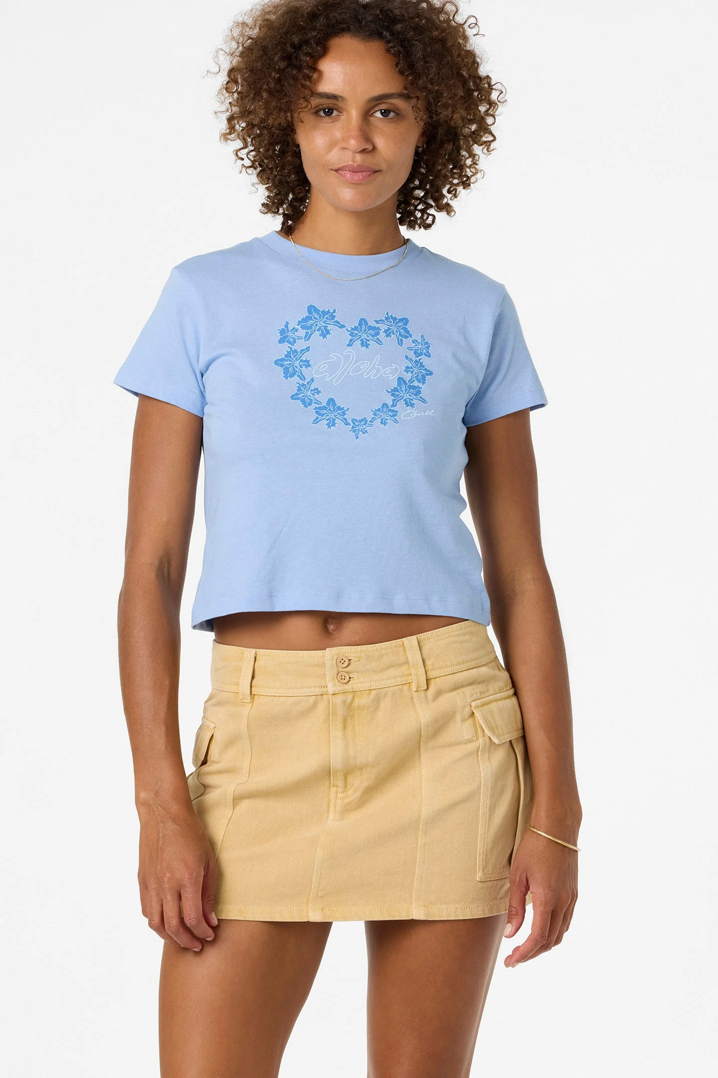 Leah Hawaii Fitted Tee - 1