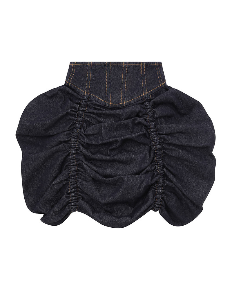 REBELLION DENIM MINI SKIRT 1