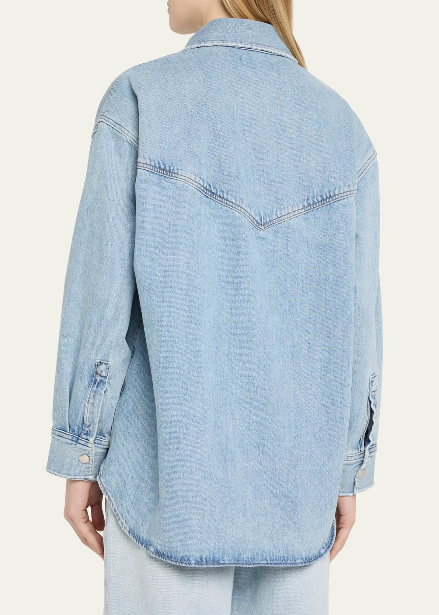 Lotta Long-Sleeve Denim Shirt - 3