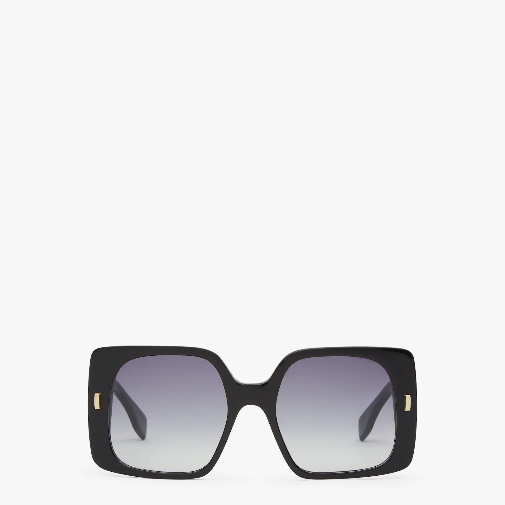 Black acetate sunglasses - 1