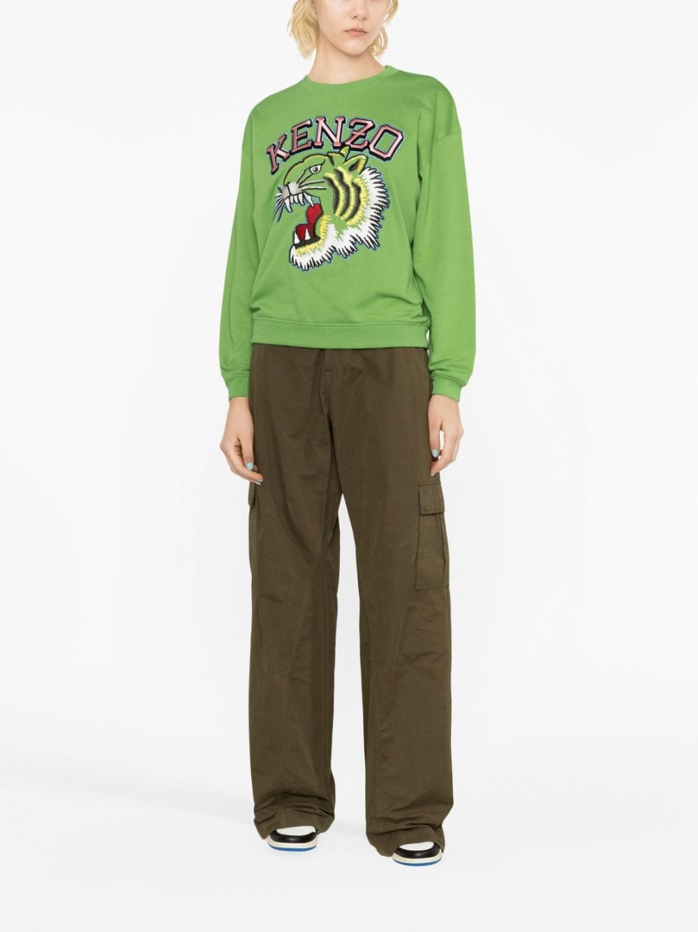 Varsity Jungle embroidered sweatshirt - 2